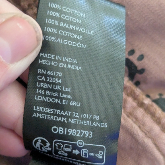 We The Free Good Luck Mid Rise Barrel Cords Sz 27 EUC Free People Anthropologie - Picture 6 of 16